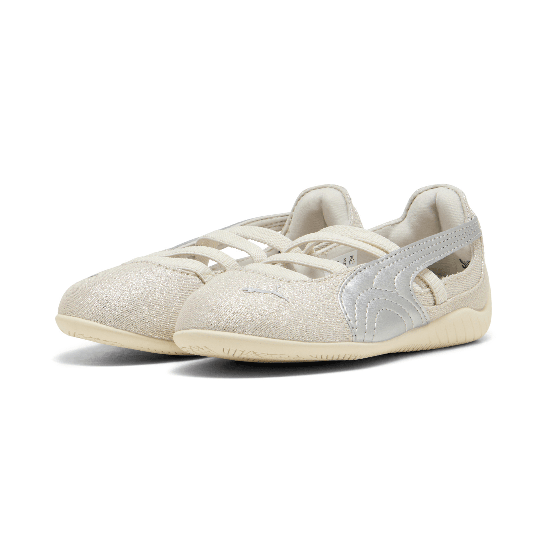 Кроссовки PUMA Speedcat Детская Повседневная Обувь Низкий Топ Бежевый Kids - изображение 3