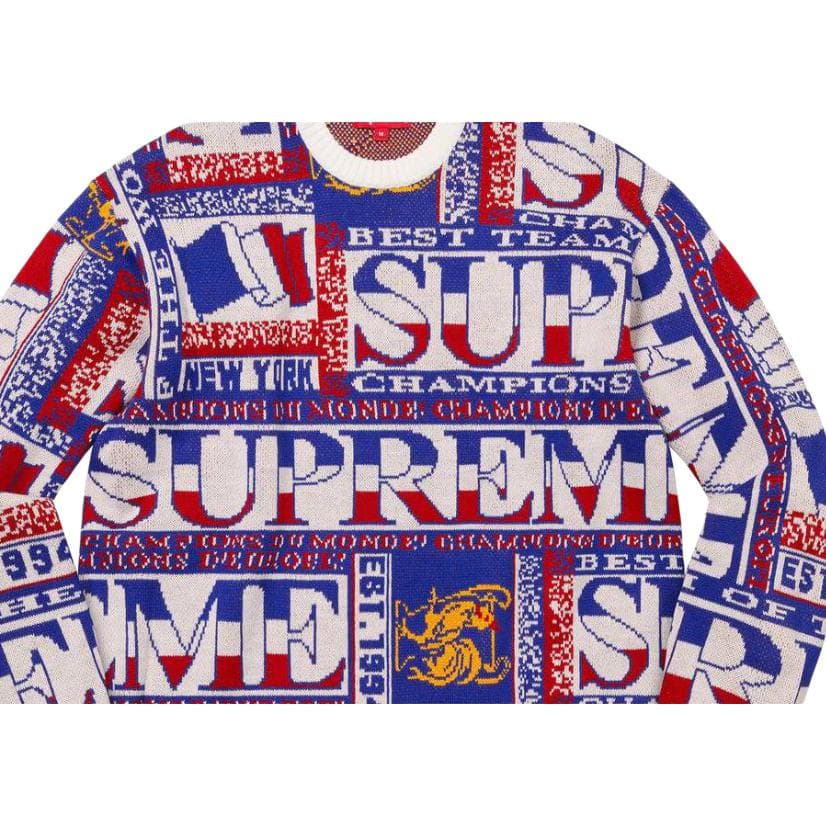 Кофта Supreme SS23 week5 Scarf Sweater Logo - изображение 3