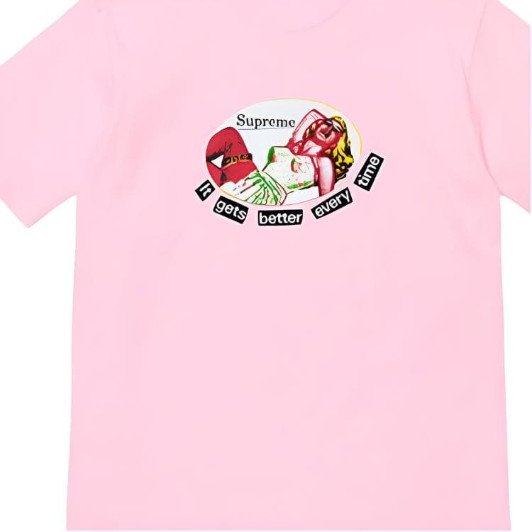 Футболка Supreme SS19 It Gets Better Every Time Tee T - изображение 4