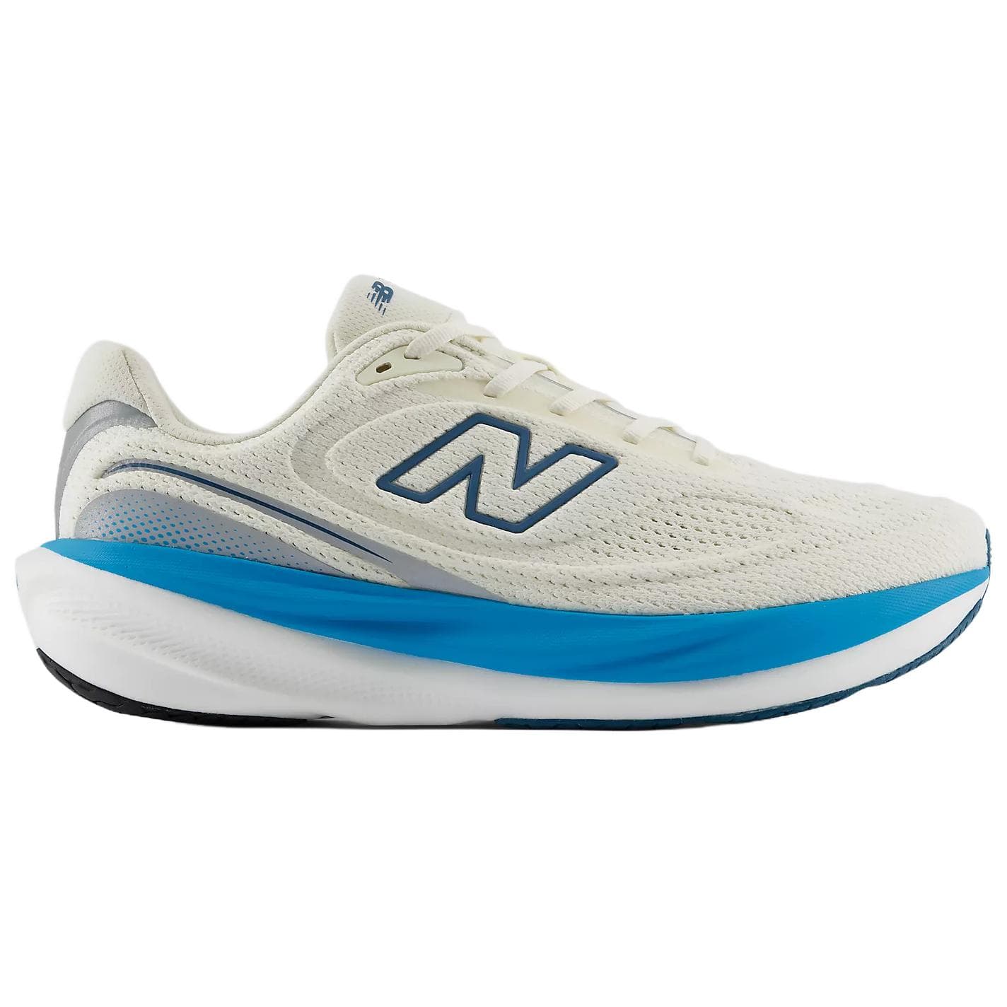 Кроссовки для бега New Balance 1080v15 Беговые кроссовки Экрю Синий Мужской - изображение 2