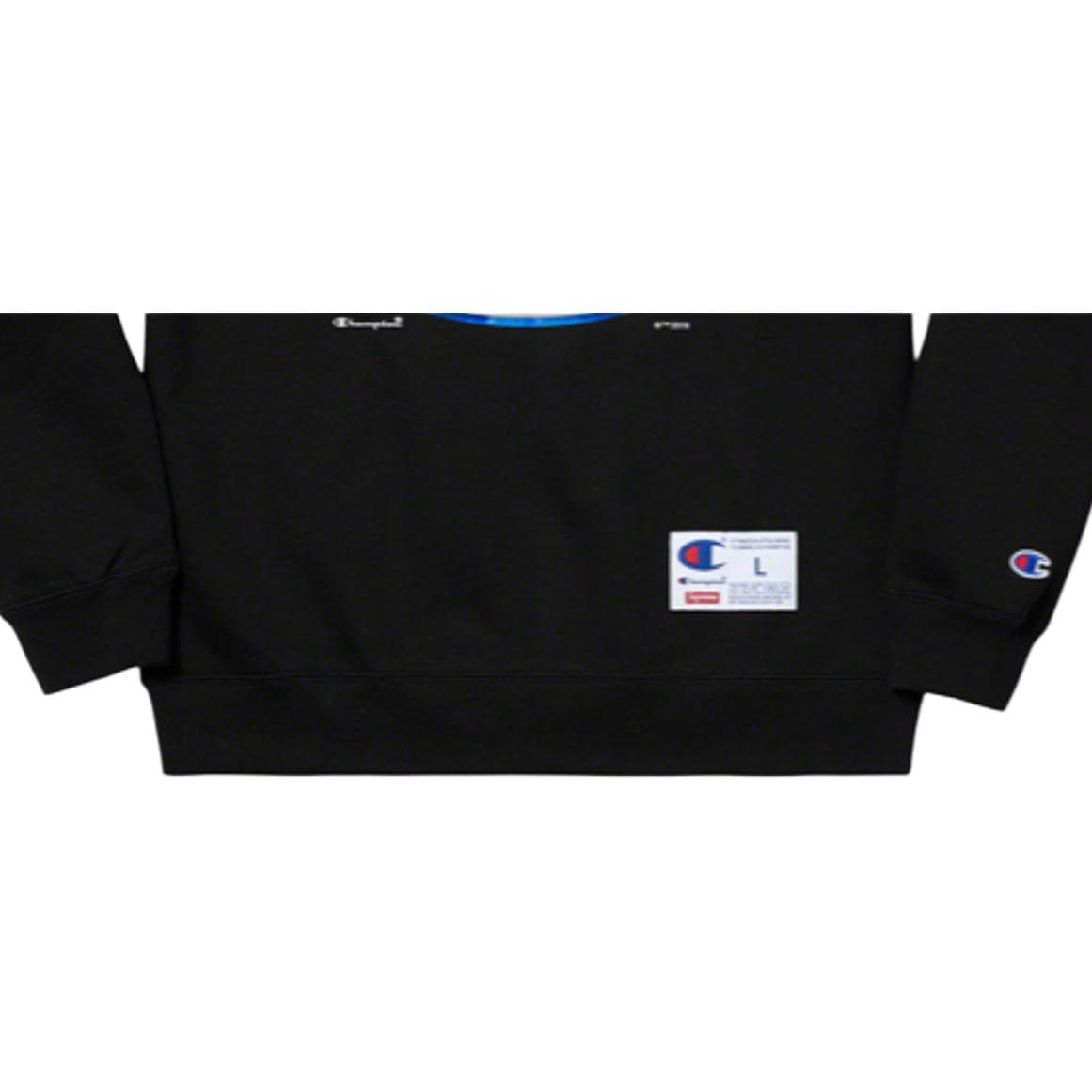 Худи Supreme x Champion Chrome Crewneck - изображение 4