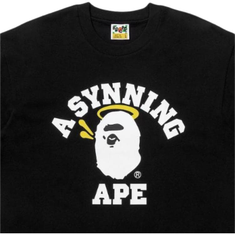 Футболка A Bathing Ape SPOTIFY x SYNA by CENTRAL CEE Мужская T-рубашка - изображение 4