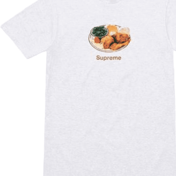 Футболка Supreme SS18 Chicken Dinner Tee White T - изображение 4