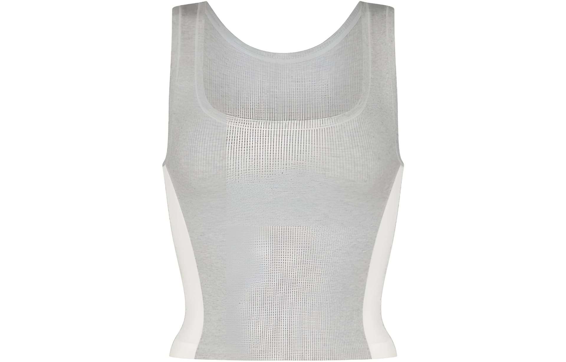 Майка skims FW23 COTTON RIB TANK U GREY MULTI - изображение 1