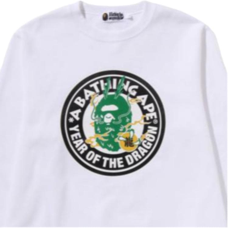 Худи A BATHING APE Year of the Dragon Crewneck Logo - изображение 2