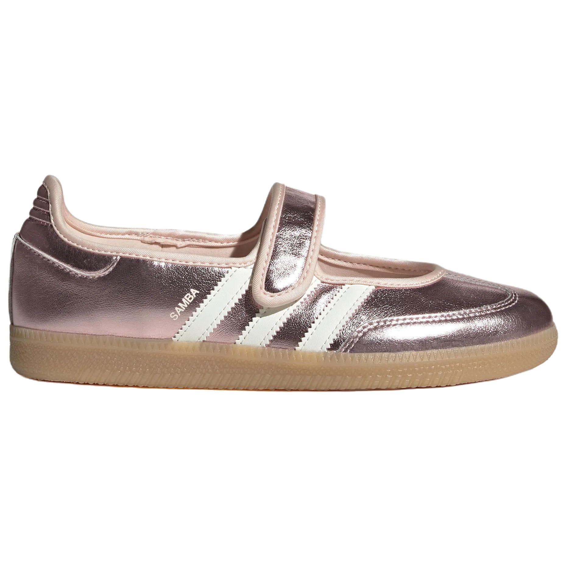 Adidas Originals Samba Jane Туфли Мэри Джейн Розовые Белые Женские - изображение 2