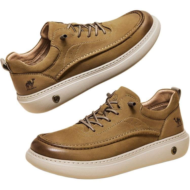 Кожаные повседневные туфли Camel Low Top Unisex - изображение 2