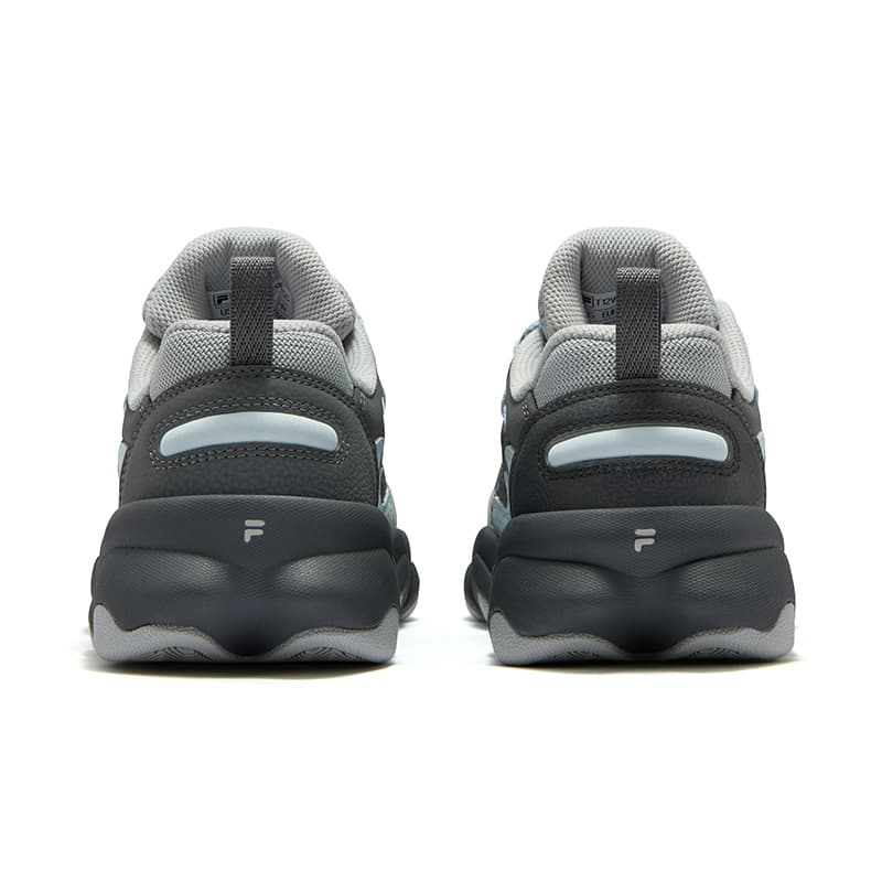 Кроссовки FILA FUSION WATERBEAR Bear Paw Shoes визуально увеличивает рост Низкие массивные кроссовки Женские Серые - изображение 5