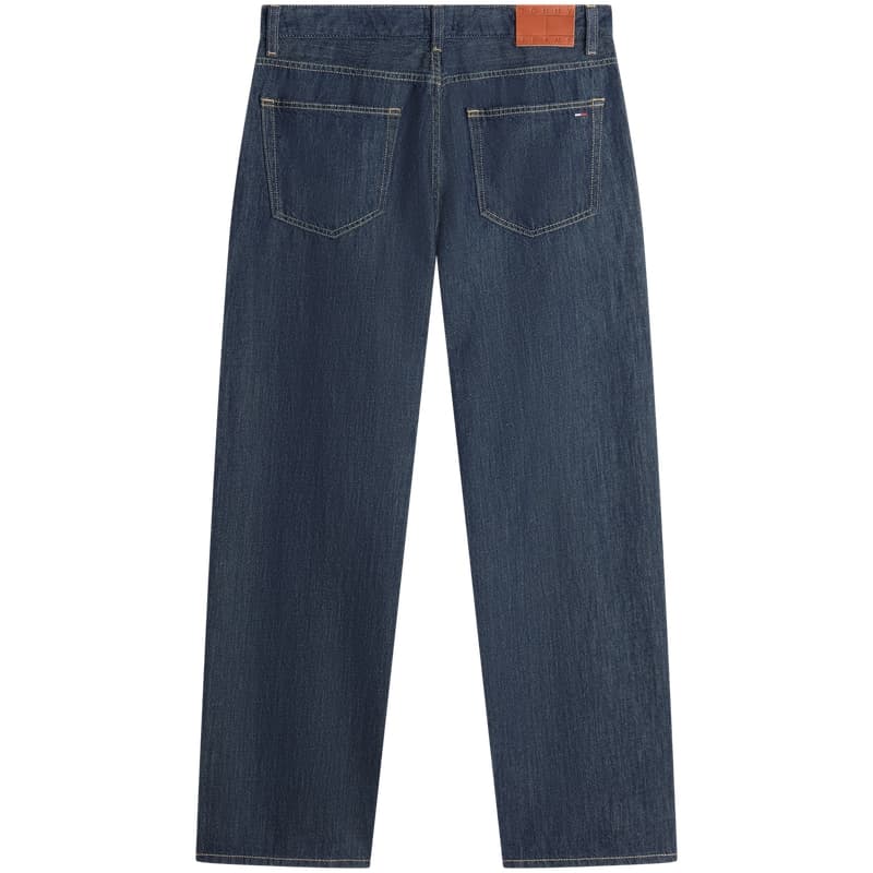 Штаны Tommy Hilfiger Темно-дженговый синий 1BK Мужские джинсы - изображение 3