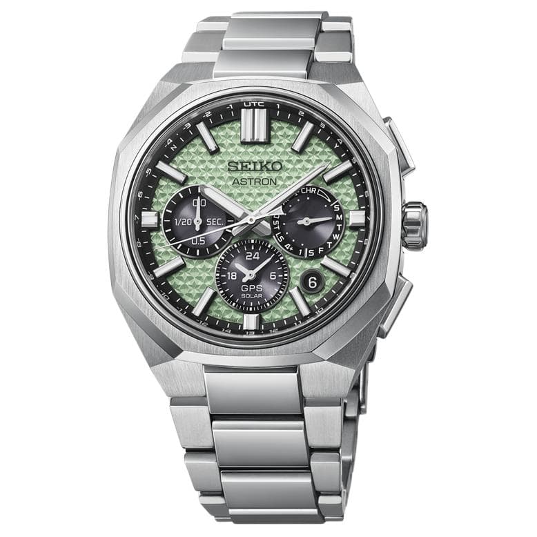 Часы SEIKO Солнечный кварцевый механизм Мужские часы серии Astron 50 мм*43,4 мм*12,4 мм Зеленый - изображение 2