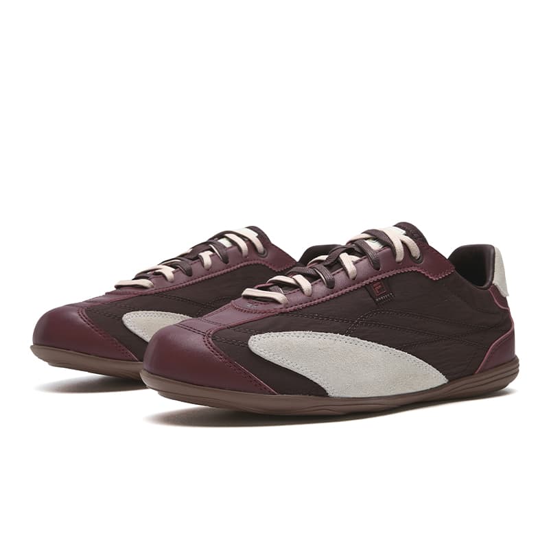 Кроссовки FILA RITMO SLEEK Кеды немецкой армии (GAT) Низкий Топ Бордовый Женский - изображение 3