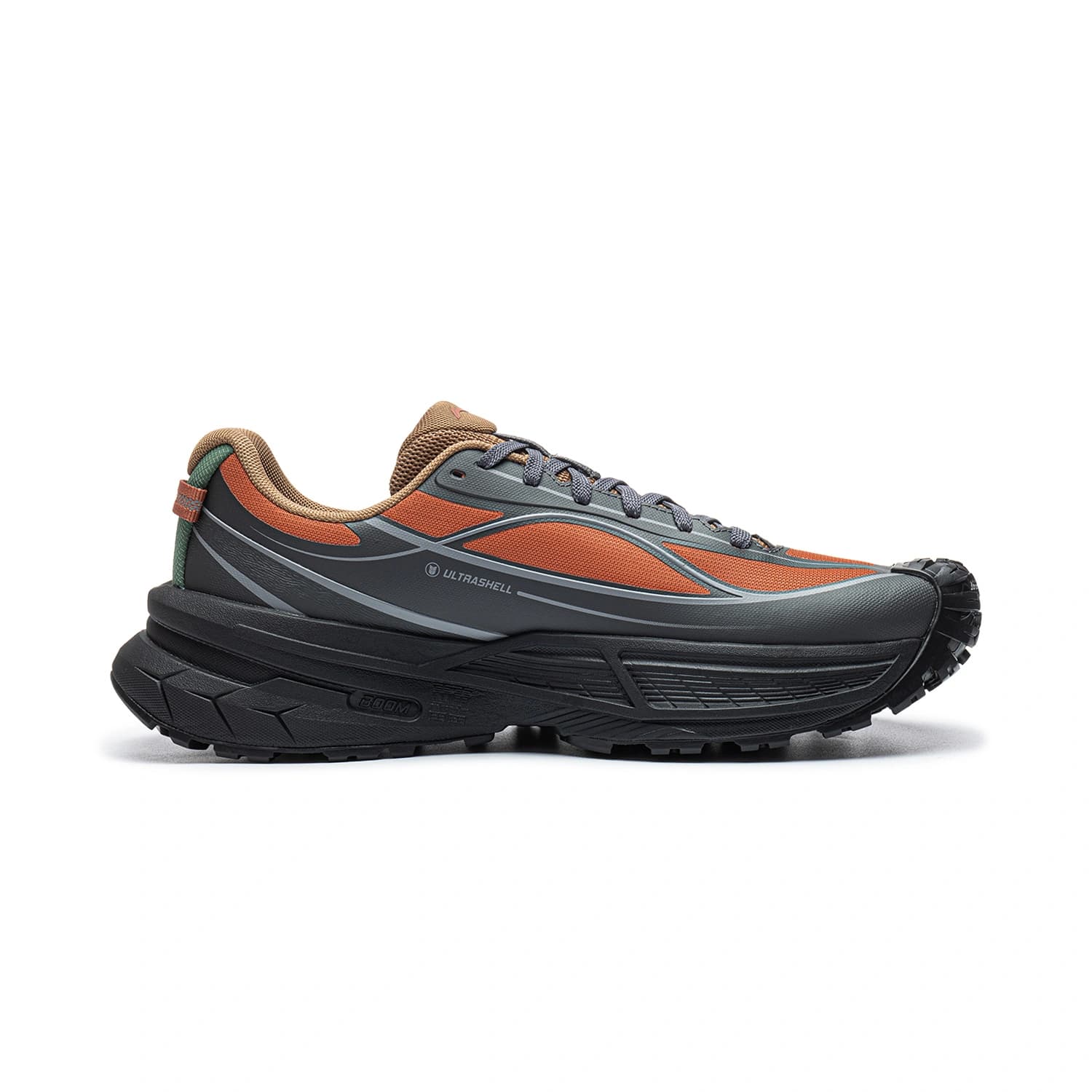 Кроссовки Li NING Outdoor CF Tracing Xingchuan 2SE Альпинистские и треккинговые ботинки Низкий топ Винил (Vinyl) Серый Карамель Мужской - изображение 2