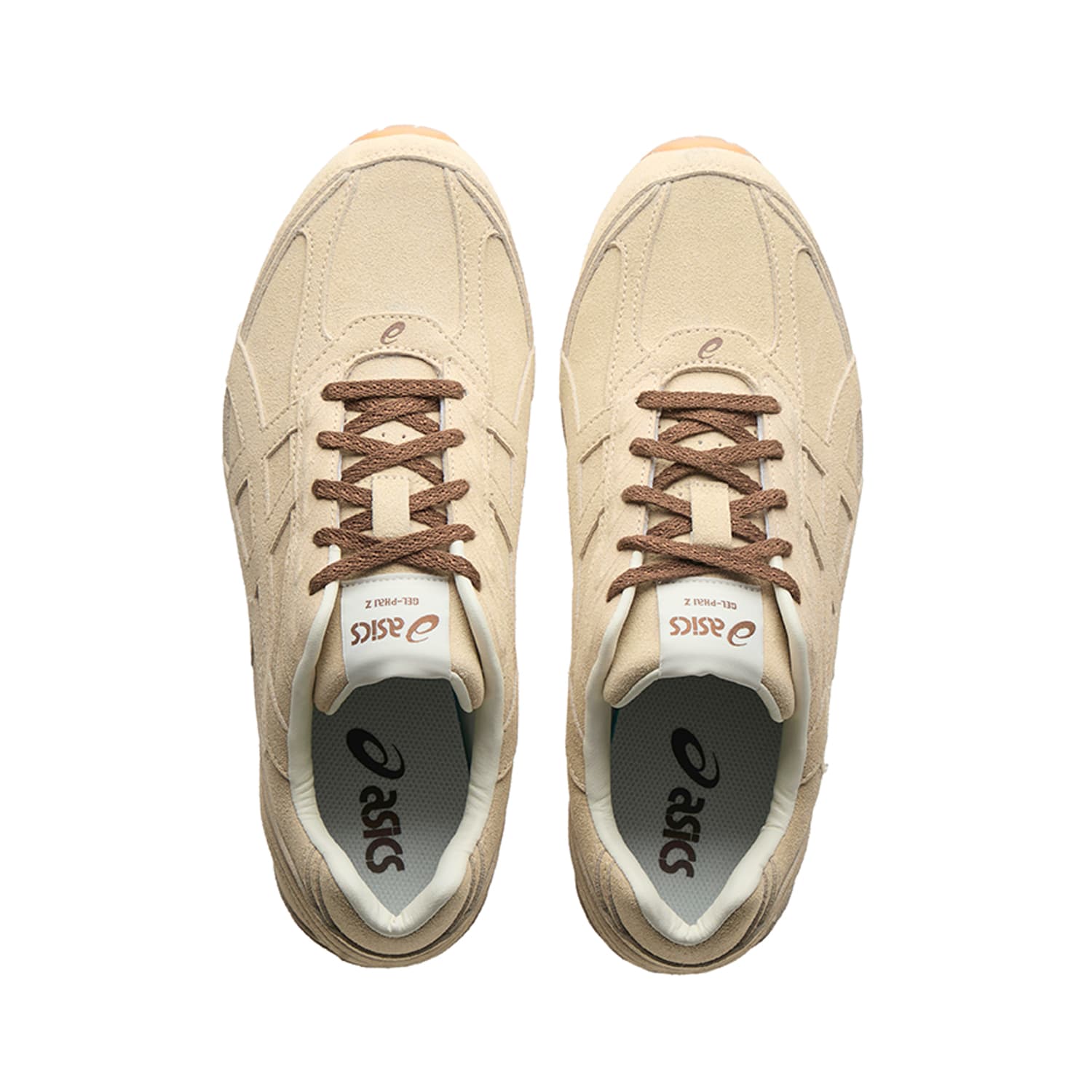 Кроссовки ASICS GEL-PHAI Z Повседневная Обувь Низкий Топ Хаки Унисекс - изображение 6