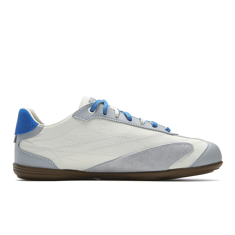 Кроссовки FILA RITMO SLEEK Кеды немецкой армии (GAT) Низкий Топ Белый Серый Женский - изображение 2