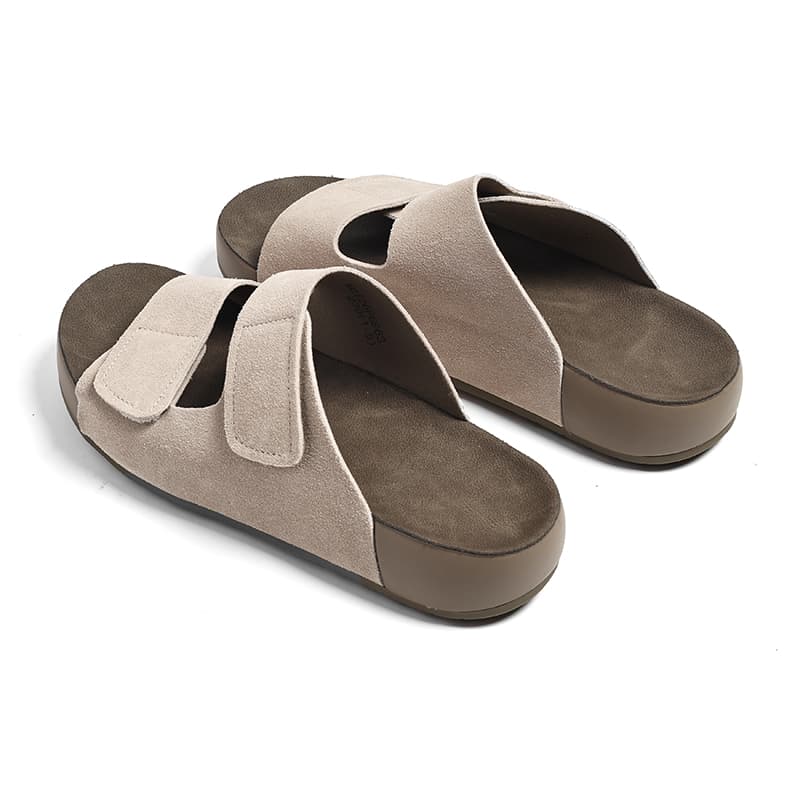 Сандалии CENTRAL KITTY Шлепанцы Khaki Женские - изображение 4