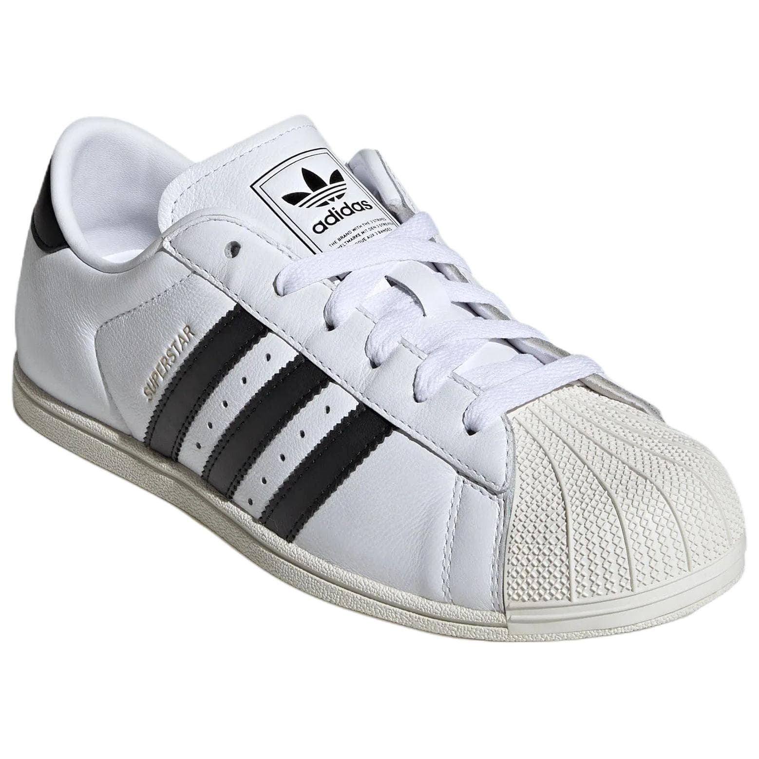 Кроссовки Adidas Originals Superstar Кеды для скейтбординга Low Топ Белый черный Женские - изображение 3