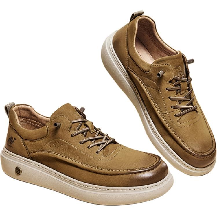 Кожаные повседневные туфли Camel Low Top Unisex - изображение 3