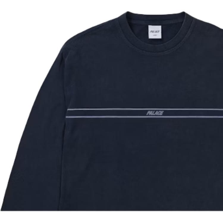 Футболка PALACE 2026 SS26 Drop3 Летняя коллекция ПИГМЕНТ Шрифт ДУГА Т Рубашка Унисекс Темно-синий - изображение 4