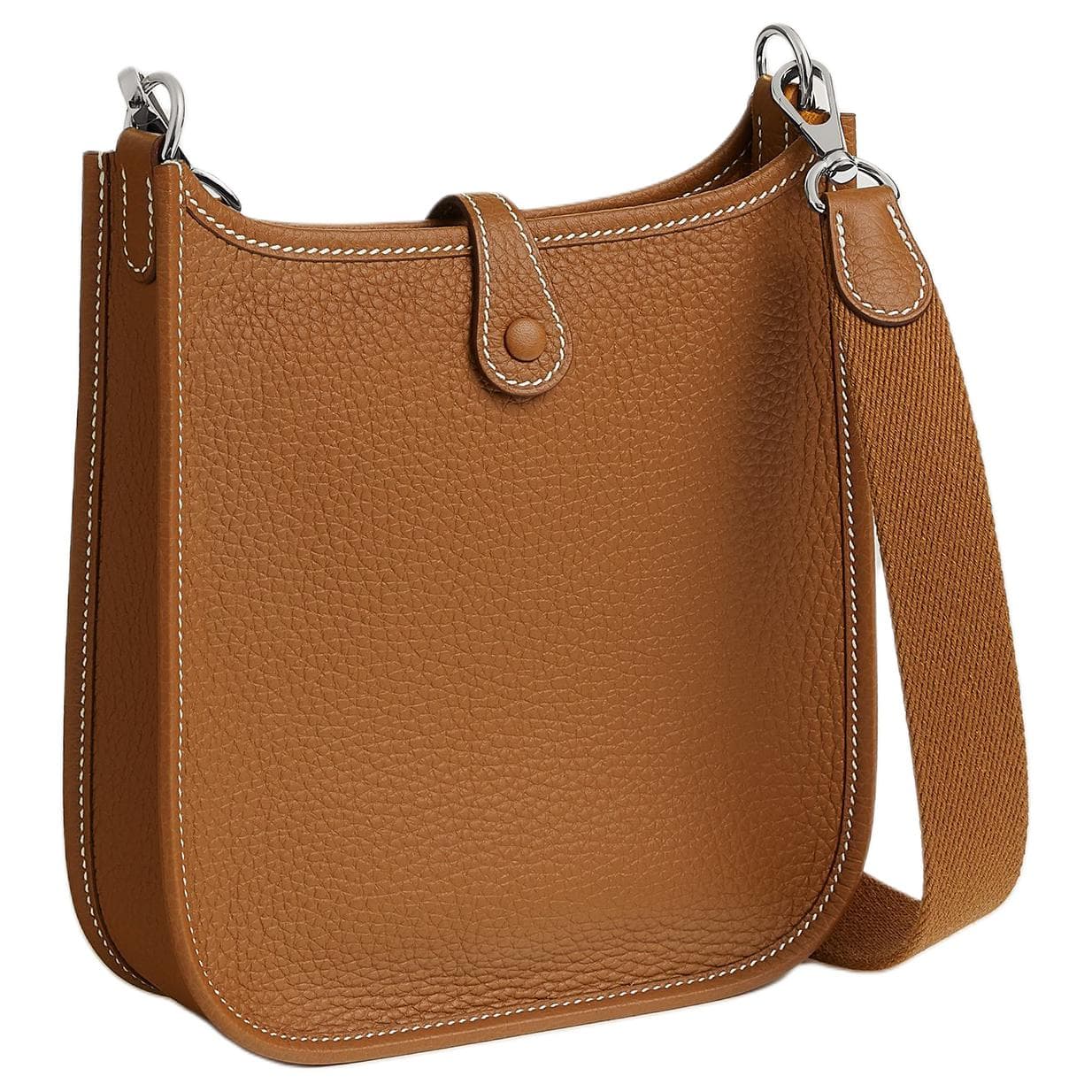 Сумка через плечо Hermes Evelyne 16 Brown - изображение 3