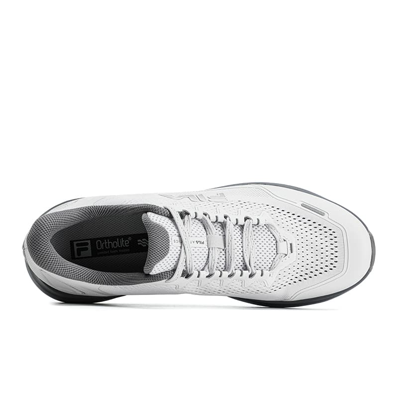 Кроссовки для бега FILA NUVOLE 4+ Беговые кроссовки Низкий Топ Дождь FOG Пепельный NC Мужской - изображение 4