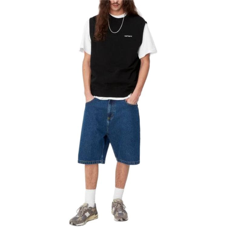 Кофта Carhartt WIP Script Vest Sweatshirt logo - изображение 4