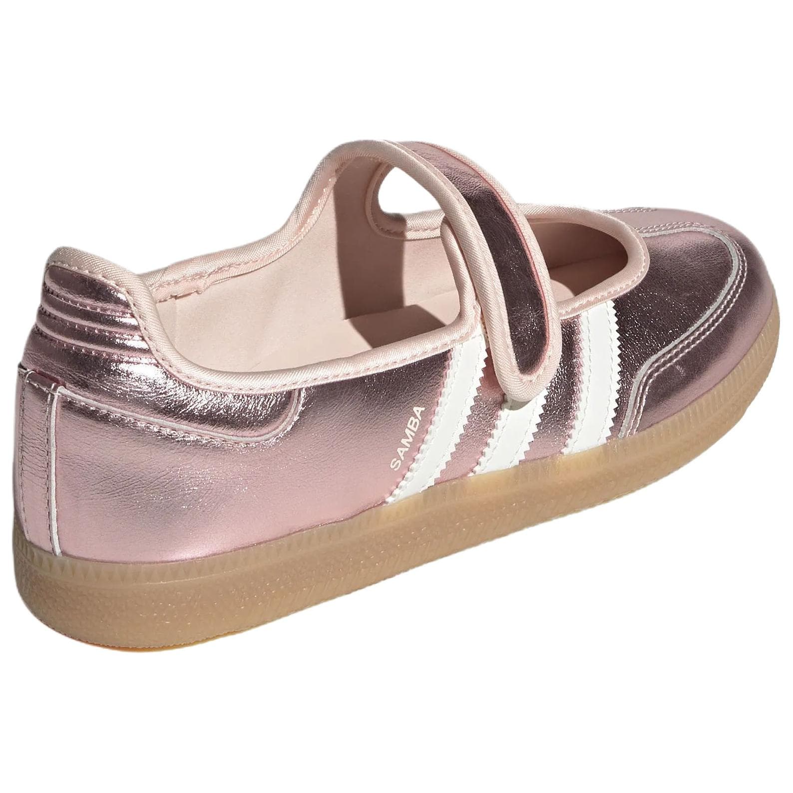 Adidas Originals Samba Jane Туфли Мэри Джейн Розовые Белые Женские - изображение 4