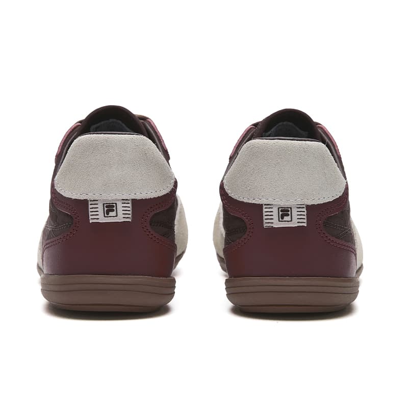 Кроссовки FILA RITMO SLEEK Кеды немецкой армии (GAT) Низкий Топ Бордовый Женский - изображение 5