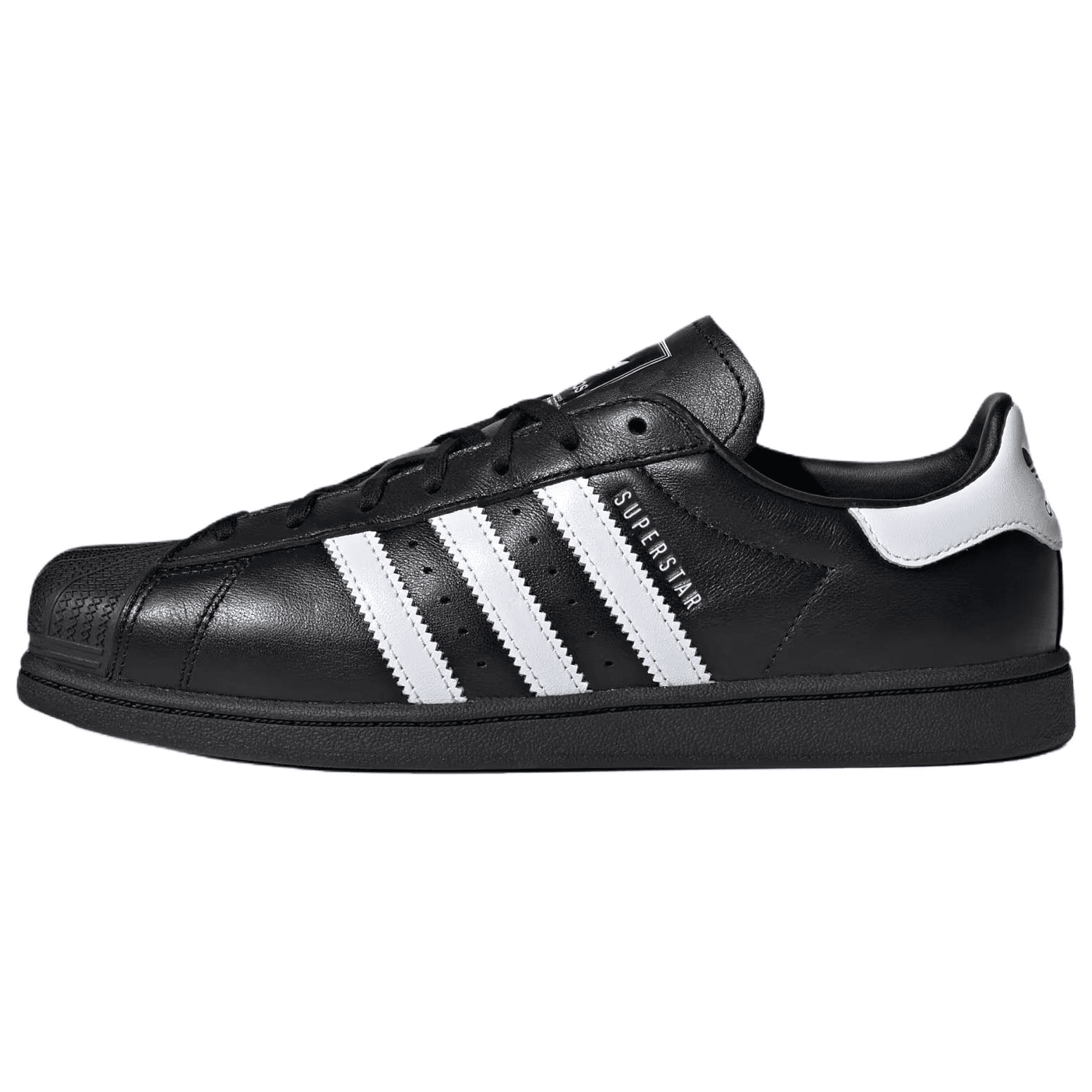 Кроссовки Adidas Originals Superstar Кеды для скейтбординга Low Топ Черный Белый Женские - изображение 1