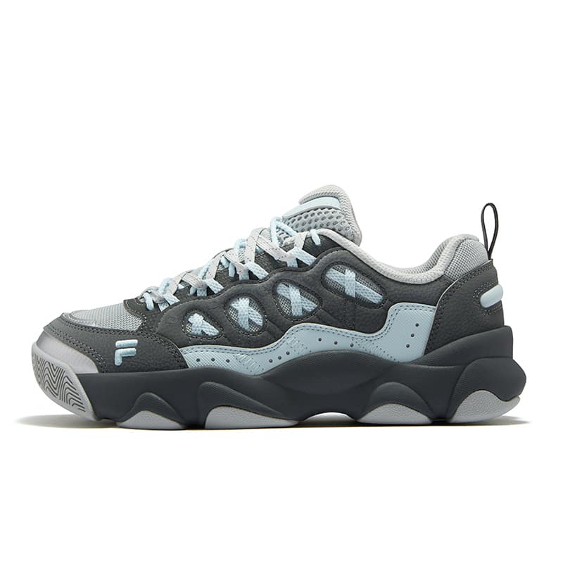 Кроссовки FILA FUSION WATERBEAR Bear Paw Shoes визуально увеличивает рост Низкие массивные кроссовки Женские Серые - изображение 1