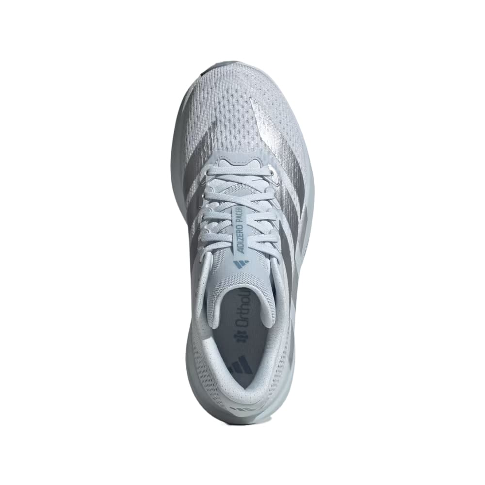 Кроссовки для бега Adidas Adizero Pacer Беговые кроссовки Низкий Топ Halo Синий Металлический Серебристый Touch Синий Женские - изображение 3