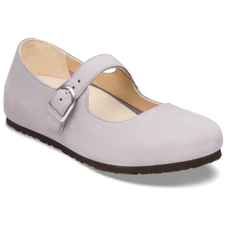 Birkenstock Santa Clarita Туфли Мэри Джейн Low Топ Фиолетово-серый Женские - изображение 4