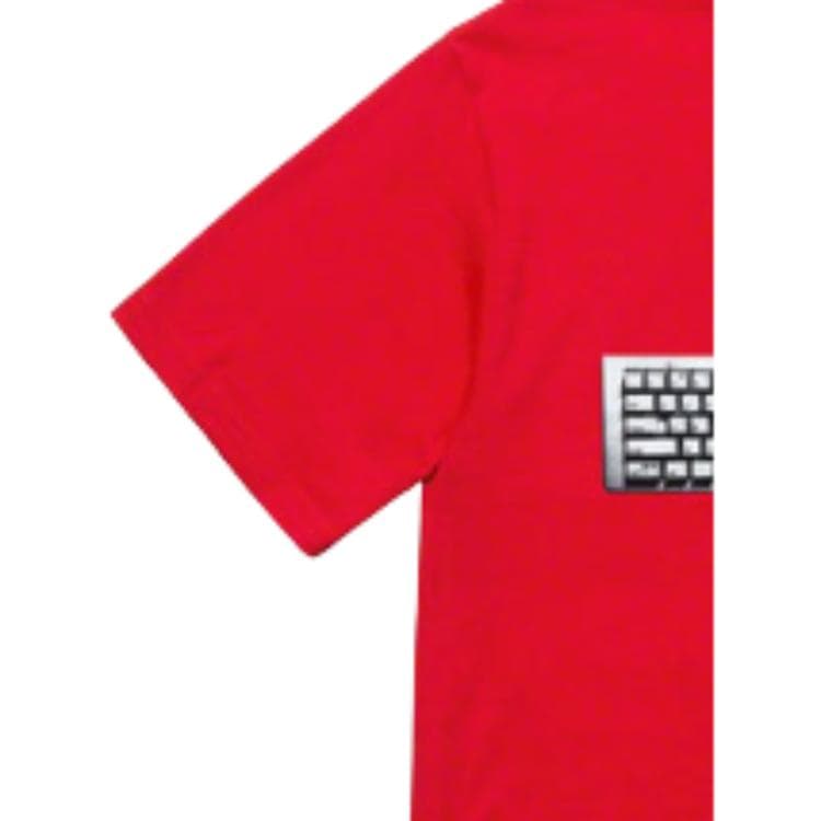 Футболка Supreme SS19 Keyboard Tee Red T - изображение 5