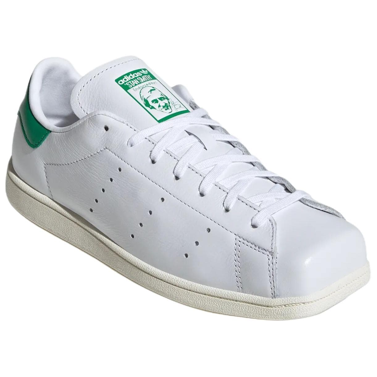 Кроссовки Adidas Originals Stan Smith Скейтборд Кроссовки Белый Зеленый Женские - изображение 3