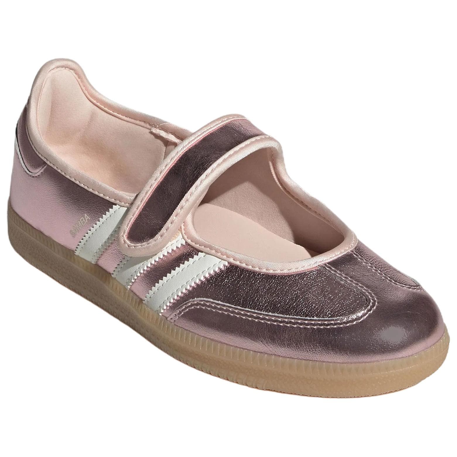 Adidas Originals Samba Jane Туфли Мэри Джейн Розовые Белые Женские - изображение 3