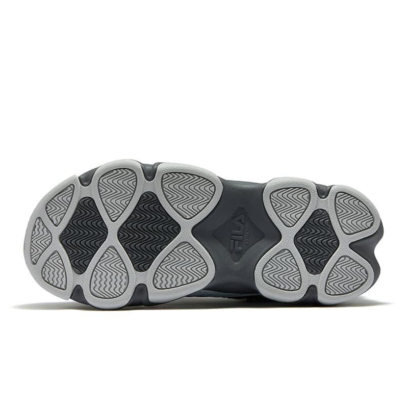 Кроссовки FILA FUSION WATERBEAR Bear Paw Shoes визуально увеличивает рост Низкие массивные кроссовки Женские Серые - изображение 6