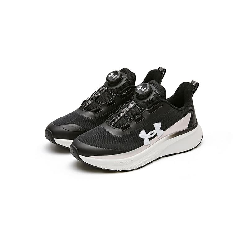Кроссовки Under Armour Running Collection Детские беговые кроссовки Черный Серебристый Kids - изображение 2