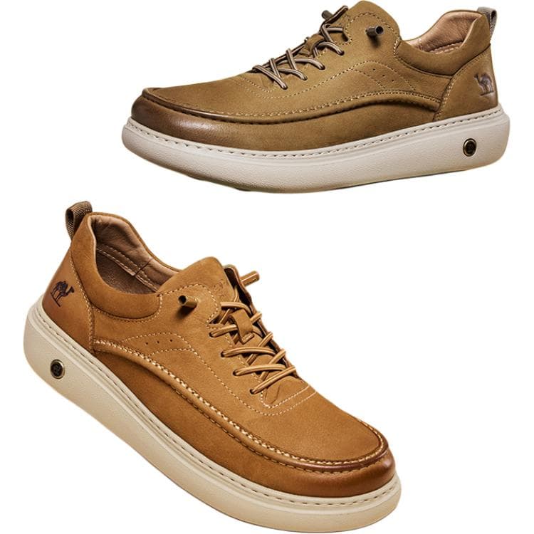 Кожаные повседневные туфли Camel Low Top Unisex - изображение 5