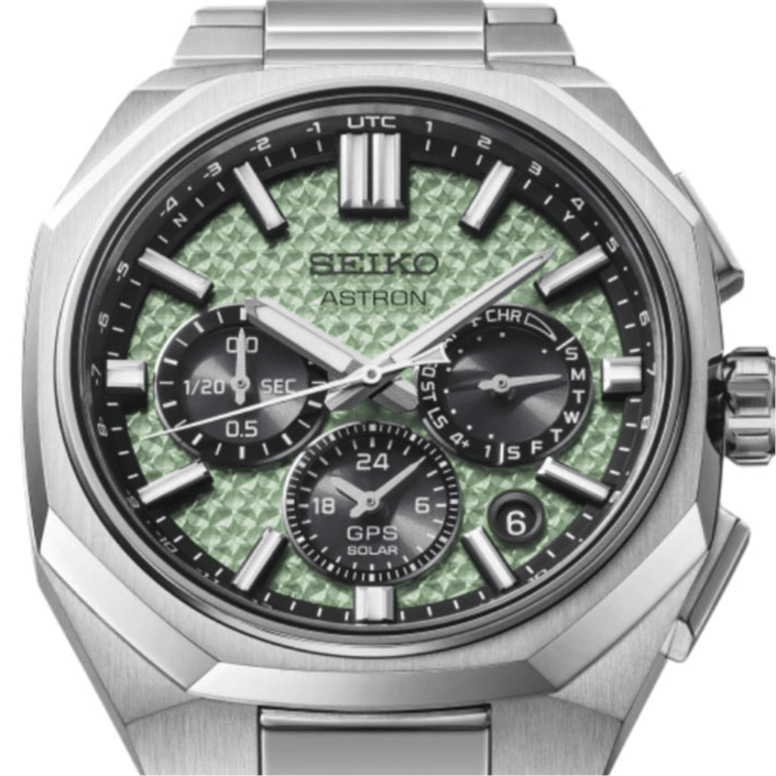 Часы SEIKO Солнечный кварцевый механизм Мужские часы серии Astron 50 мм*43,4 мм*12,4 мм Зеленый - изображение 4