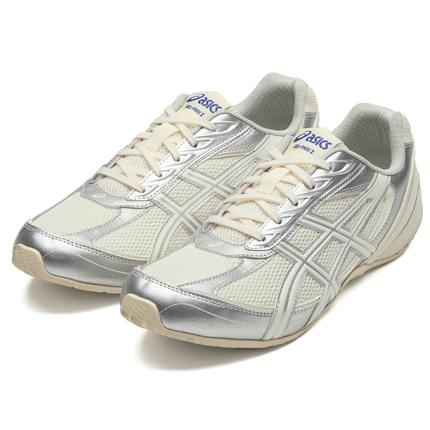 Кроссовки ASICS Гель PHAI Z Повседневная обувь Низкий Топ Экрю Серебряный Унисекс - изображение 6