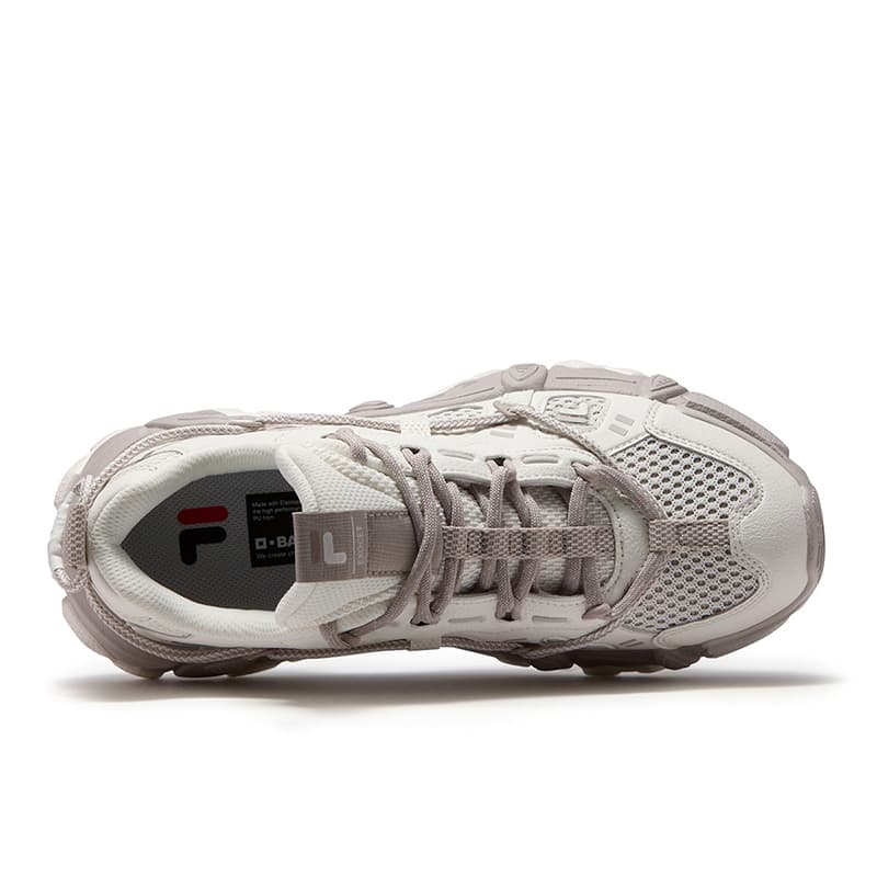 Кроссовки FILA FUSION exocet ii Текстиль Синтетическая кожа Низкий верх Массивные кроссовки Женские Cloud Sea Белый - изображение 6