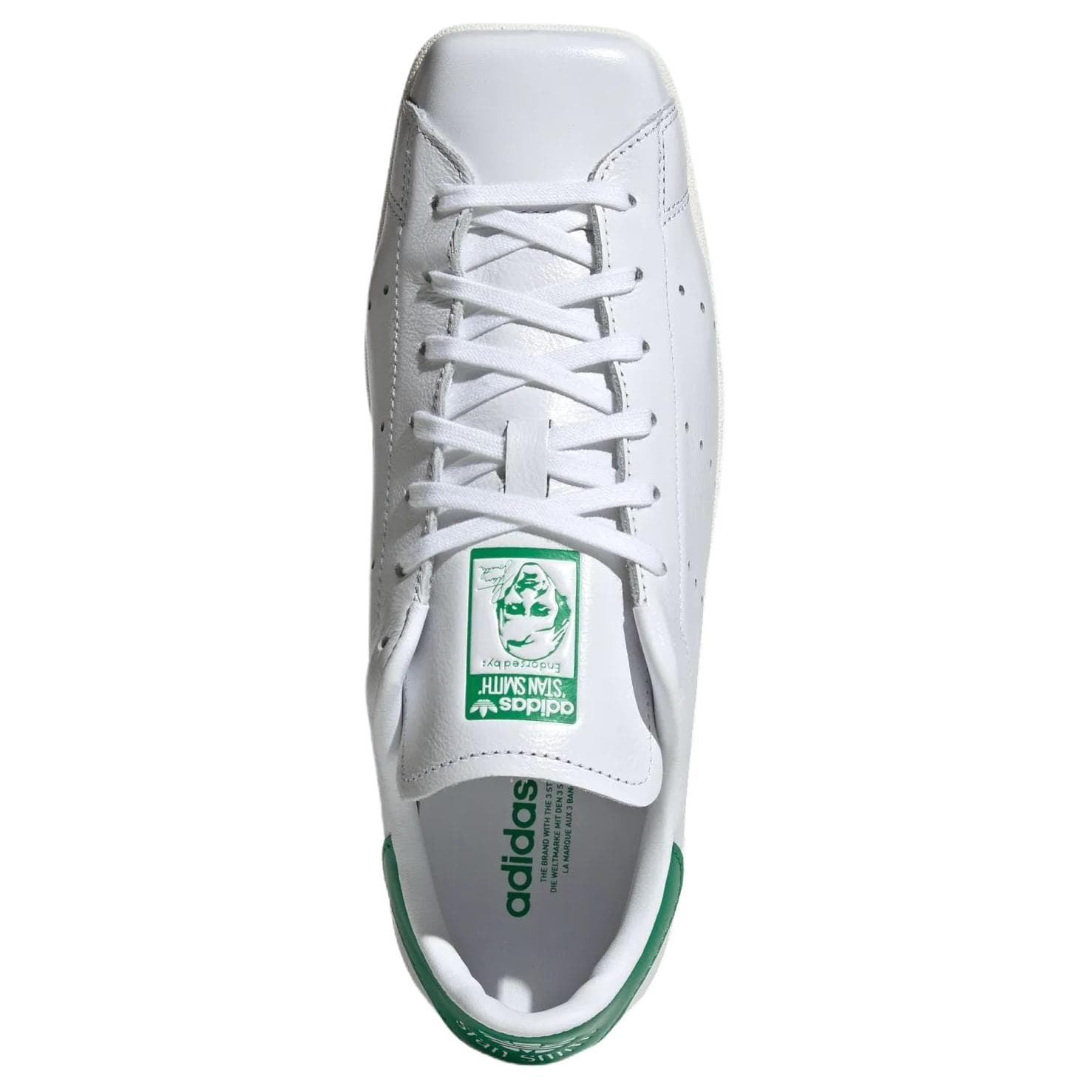 Кроссовки Adidas Originals Stan Smith Скейтборд Кроссовки Белый Зеленый Женские - изображение 4