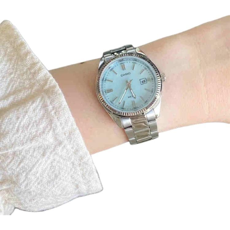 Часы CASIO 1302ds2a ['50' 149262]m Водонепроницаемый кварцевый механизм нержавеющая сталь шнуровка часы унисекс - изображение 5