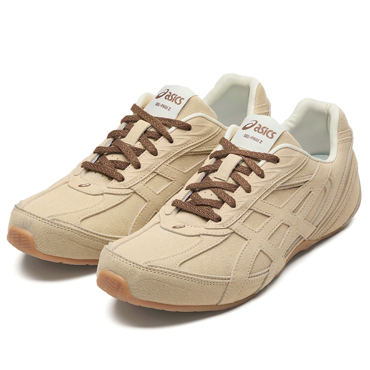 Кроссовки ASICS GEL-PHAI Z Повседневная Обувь Низкий Топ Хаки Унисекс - изображение 3