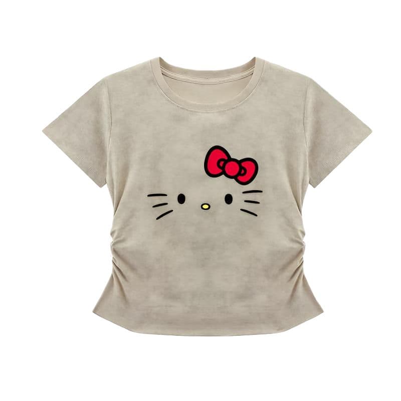 Футболка Sanrio Khaki Женские T-рубашки - изображение 1