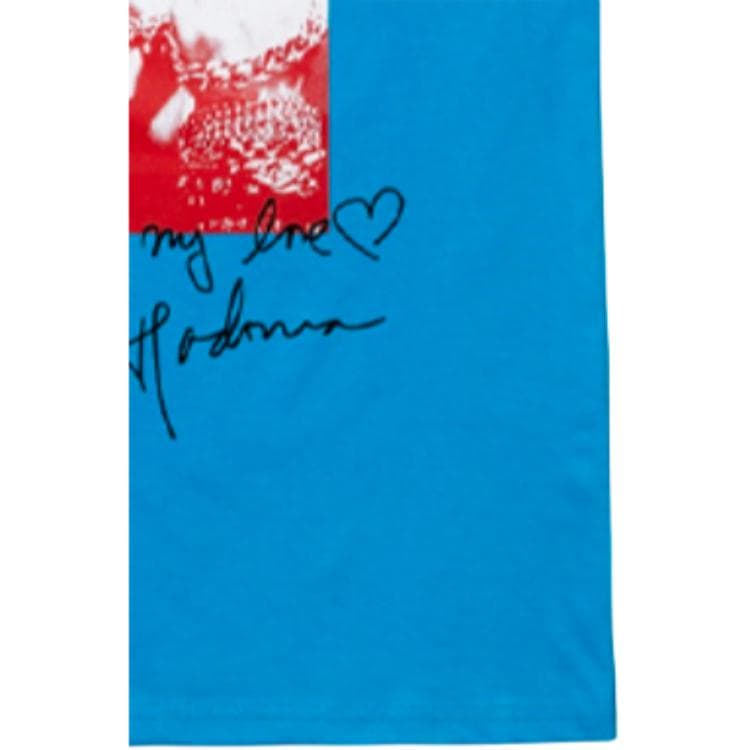 Футболка Supreme FW18 Madonna Tee Bright Blue T - изображение 5