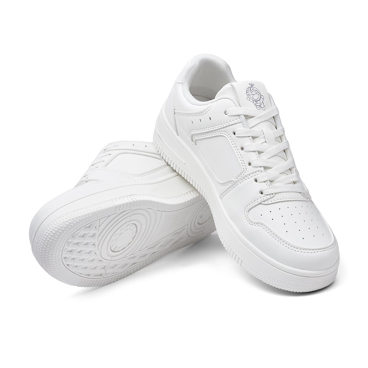 Кроссовки Дораэмон Skate Shoes Low-Top Белый (Стиль подвески) Унисекс - изображение 5