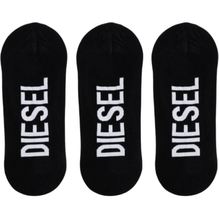 DIESEL No Show Носки Мужские 3 Пачки Черные - изображение 2