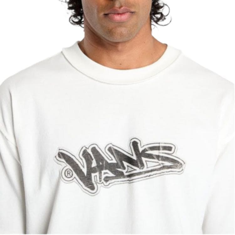 Футболка Vans Белый Мужской T-Shirt - изображение 4