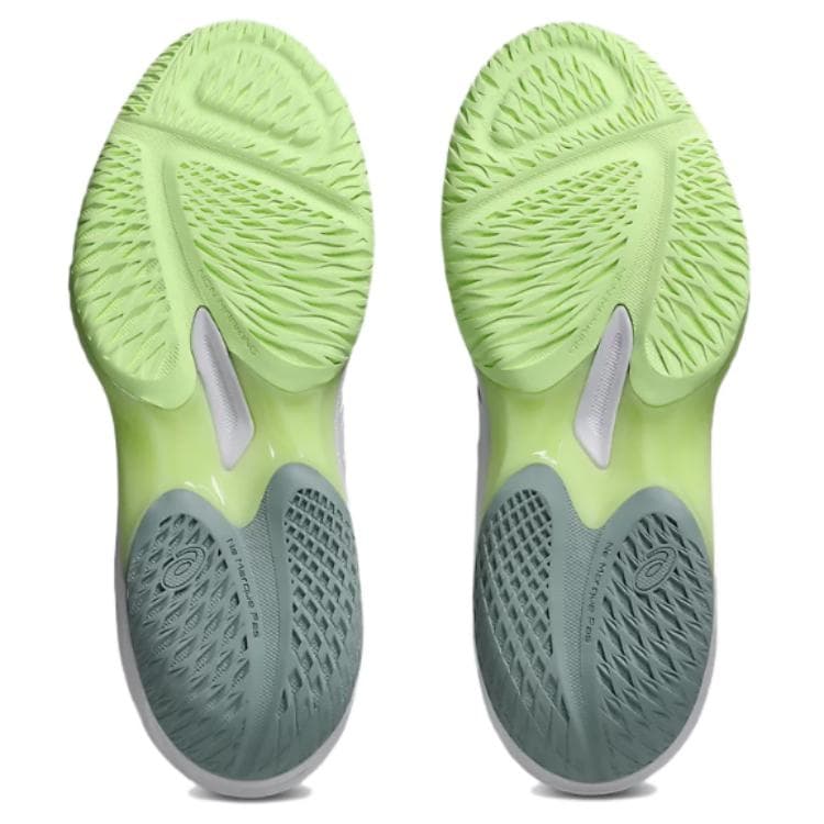 Кроссовки ASICS SKY ELITE FF MT Волейбольные кроссовки MID Топ Белый Ярко-желтый Женские - изображение 5