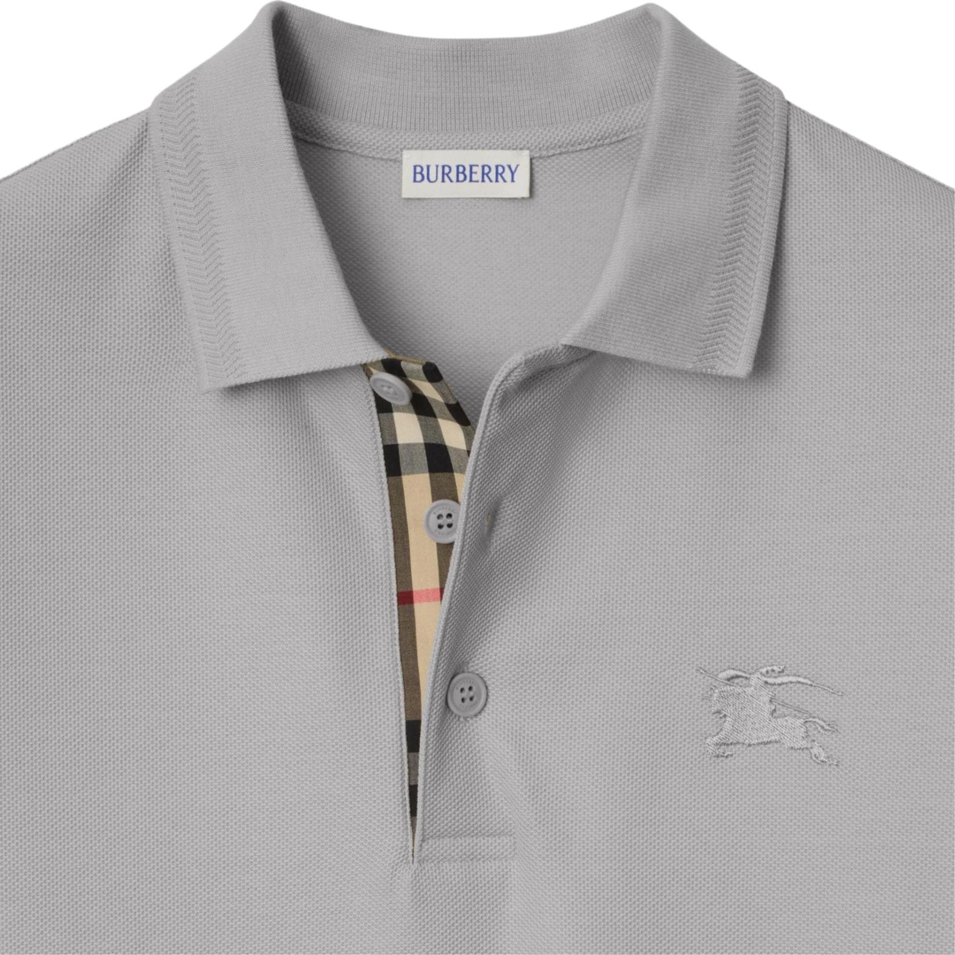 Поло Burberry Gray Мужская Поло - изображение 2